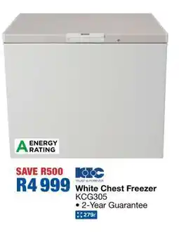 OK Furniture White Chest Freezer offer