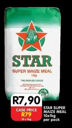 Shoprite STAR SUPER MAIZE MEAL 10x1kg offer