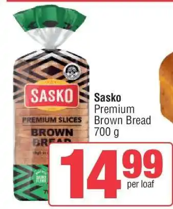 Spar Sasko Premium Brown Bread offer