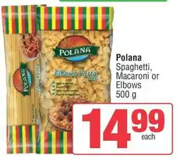 Spar Polana Spaghetti, Macaroni or Elbows offer