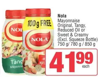Spar Nola Mayonnaise offer