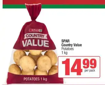 Spar SPAR Country Value Potatoes offer