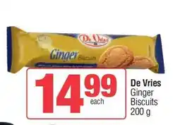 Spar De Vries Ginger Biscuits offer