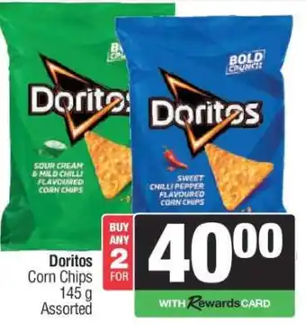 Spar DORITOS CORN CHIPS offer
