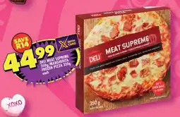 Shoprite DELI MEAT SUPREME 350g/MARGHERITA FROZEN PIZZA 320g offer