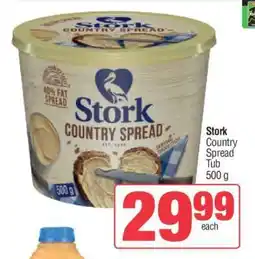 Spar STORK Country Spread Tub offer