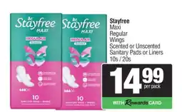 Spar Stayfree Maxi offer
