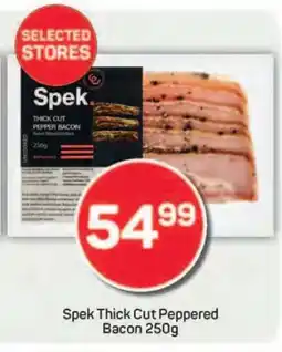 Pick n Pay Spek Thick Cut Peppered Bacon 250g offer