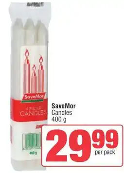 Spar SaveMor Candles offer