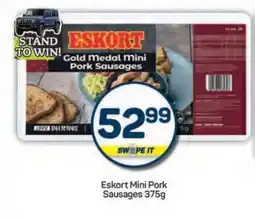 Pick n Pay Eskort Mini Pork Sausages 375g offer