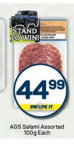 Pick n Pay AGS Salami Assorted 100g Each offer