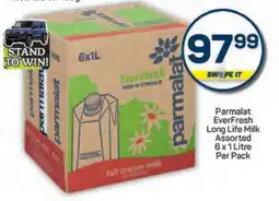 Pick n Pay Parmalat EverFresh Long Life Milk Assorted 6 x 1 Litre Per Pack offer