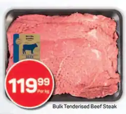 Pick n Pay Bulk Tenderised Beef Steak offer