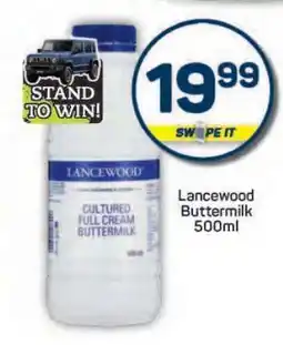 Pick n Pay Lancewood Buttermilk 500ml offer