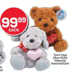 Pick n Pay Tom’s Toys 26cm Plush Valentine Assorted Each offer