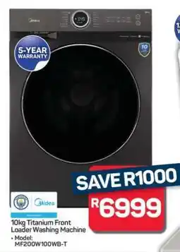 Pick n Pay Hypermarket 10kg Titanium Front Loader Washing Machine offer