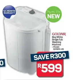 Pick n Pay Hypermarket Goldair Washing Machine offer