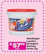 Game Oh So Bright Laundry Detergent Washing Paste-1Kg offer