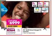 Game TCL 55 QLED Smart Google TV 55C655 850014950 offer