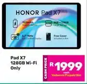 Game Honor Pad X7 128GB (Wi-Fi Only) With Vodacom Prepaid Sim offer