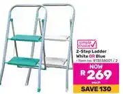 Game Simple Choice 2-Step Ladder (White Or Blue)-Each offer