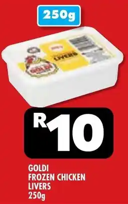 Usave Goldi frozen chicken livers offer