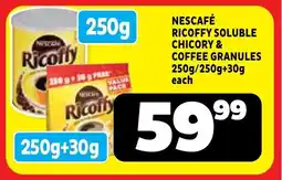 Usave Nescafé ricoffy soluble chicory & coffee granules offer