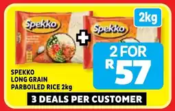 Usave Spekko long grain parboiled rice offer