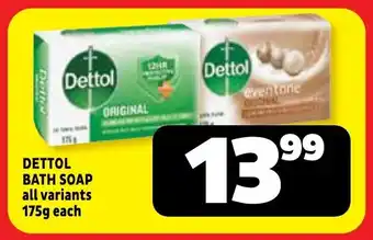 Usave Dettol bath soap offer
