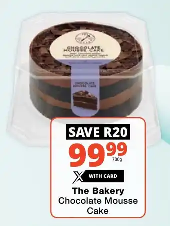 Checkers The Bakery Chocolate Mousse Cake offer