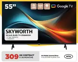 HiFi Corp Skyworth 55-inch QLED TV-55Q6600H offer