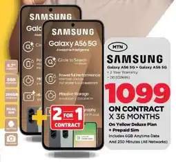 HiFi Corp Samsung Galaxy A56 5G + Galaxy A56 5G offer