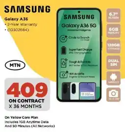 HiFi Corp Samsung Galaxy A36 offer