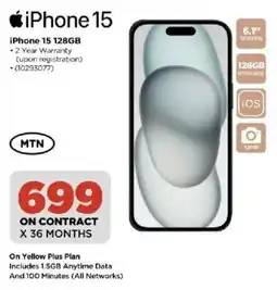 HiFi Corp iPhone 15 128GB offer