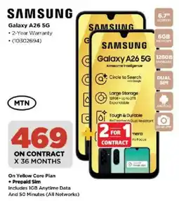 HiFi Corp Samsung Galaxy A26 5G offer