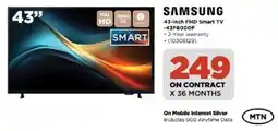 HiFi Corp Samsung 43-inch FHD Smart TV offer