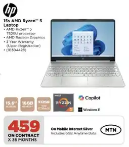 HiFi Corp HP 15s AMD Ryzen 5 Laptop offer