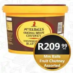 Take 'n Pay Mrs Balls Fruit Chutney Assorted offer