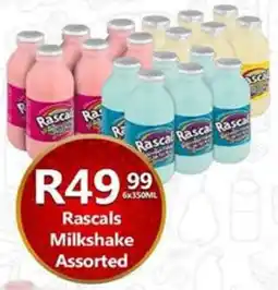 Take 'n Pay Rascals Milkshake Assorted offer