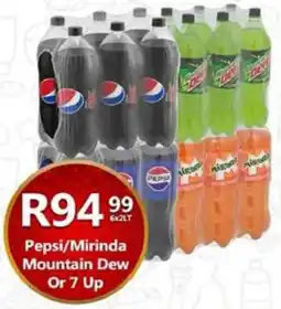 Take 'n Pay Pepsi/ Mirinda Mountain Dew Or 7 Up offer