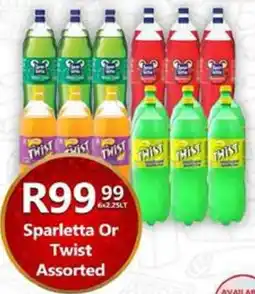 Take 'n Pay Sparletta Or Twist Assorted offer