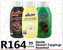 Take 'n Pay Nestle Dessert Toppings Assorted offer