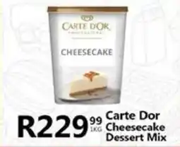 Take 'n Pay Carte Dor Cheesecake Dessert Mix offer