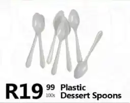 Take 'n Pay Plastic Dessert Spoons offer