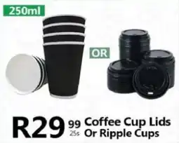 Take 'n Pay Coffee Cup Lids Or Ripple Cups offer