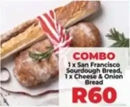 Food Lover's Market San Francisco Sourdough Bread, Cheese & Onion Bread offer