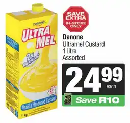 Spar Savemor Danone Ultramel Custard Assorted offer