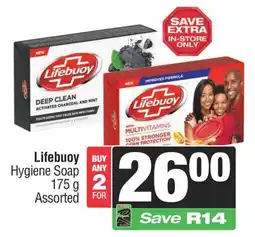 Spar Savemor Lifebuoy Hygiene Soap Assorted offer