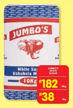 Shoprite Jumbo's white sugar offer