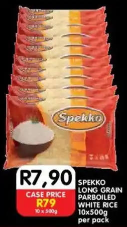 Shoprite Spekko long grain parboiled white rice offer